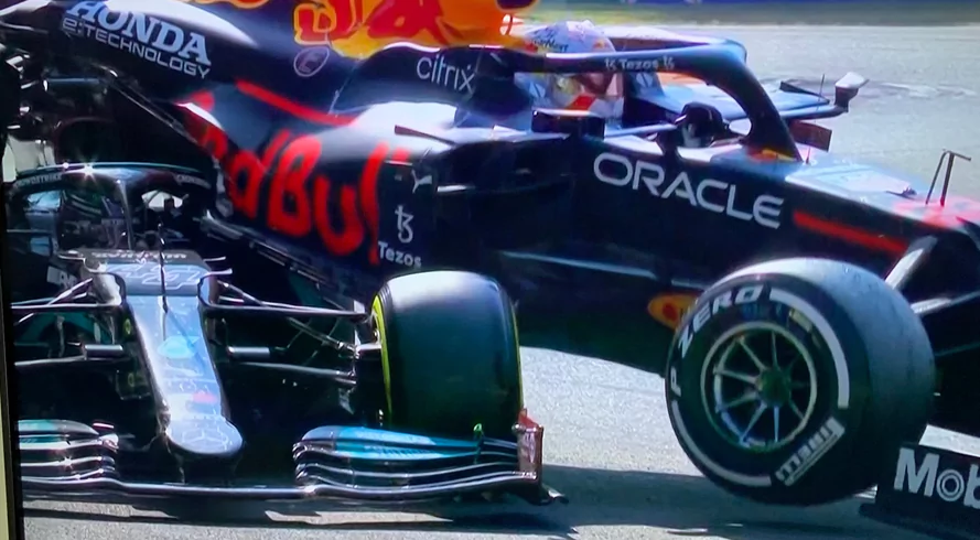 hamilton verstappen incidente