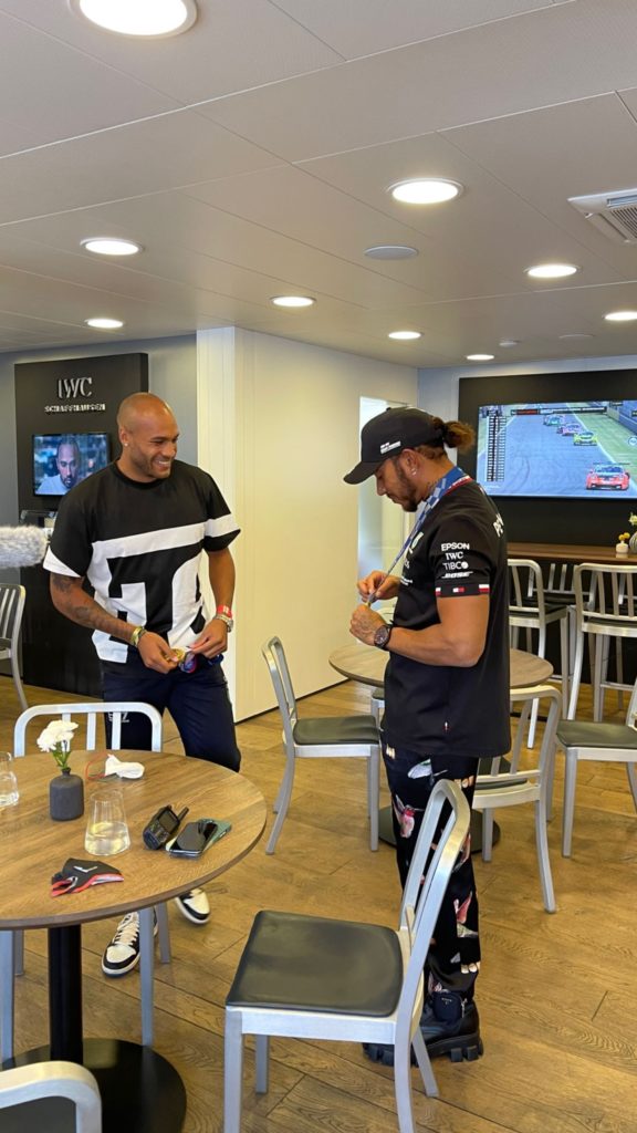 marcell jacobs lewis hamilton