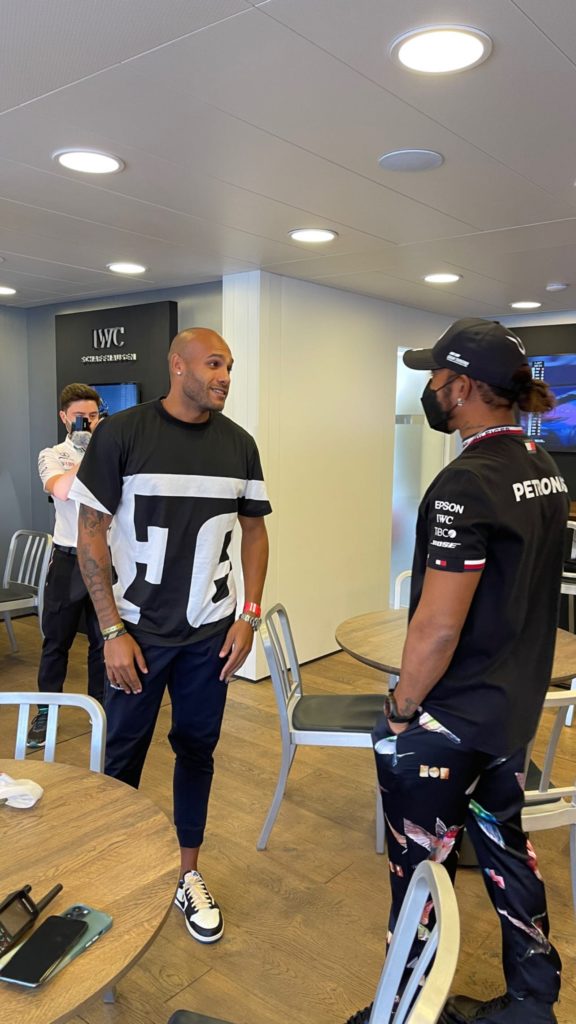 marcell jacobs lewis hamilton