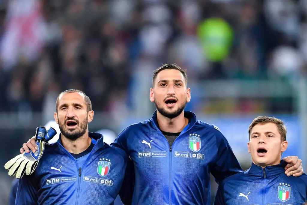 donnarumma chiellini barella
