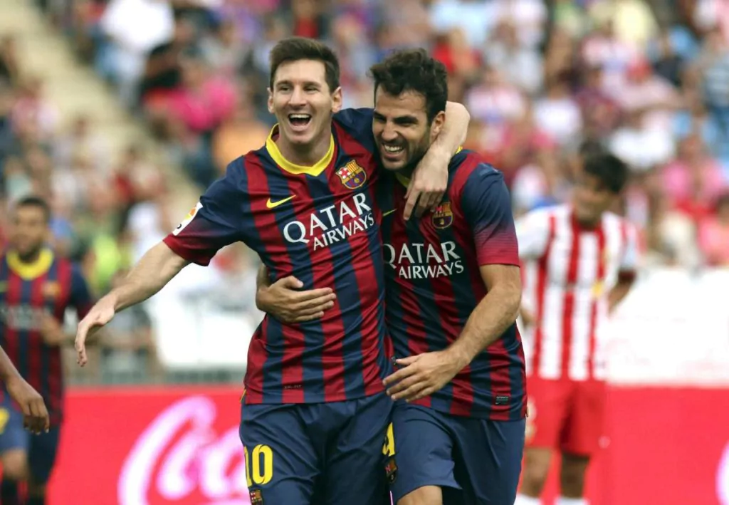 fabregas messi
