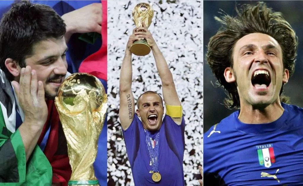 Gattuso Cannavaro Pirlo