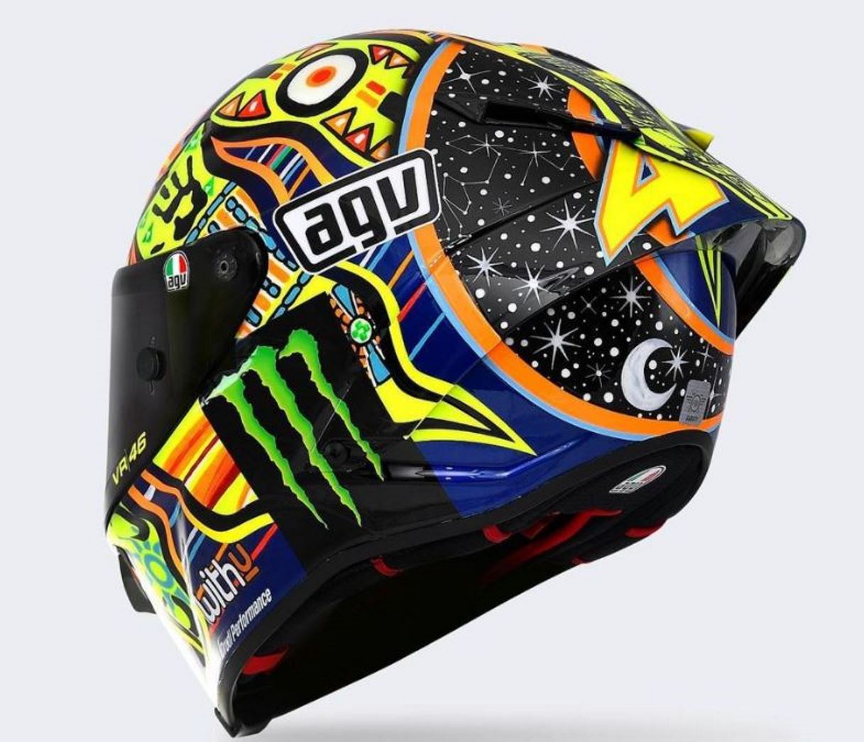 I piloti omaggiano Valentino Rossi: da Bagnaia a Luca Marini, tutti i caschi  per il Dottore [FOTO]