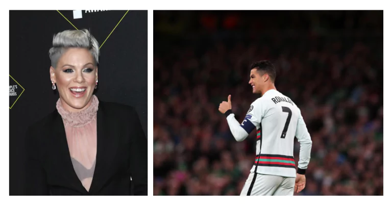 pink cristiano ronaldo