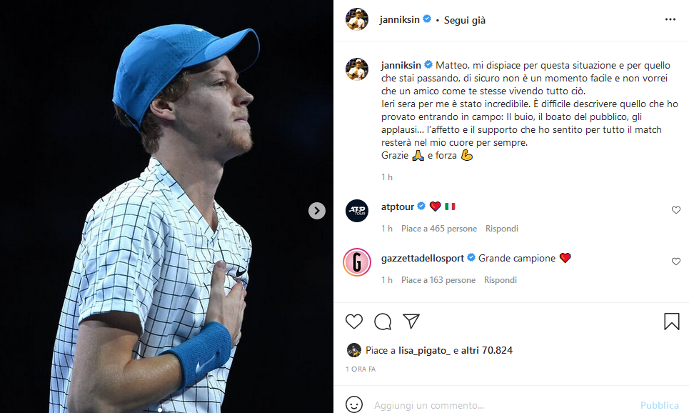 sinner berrettini