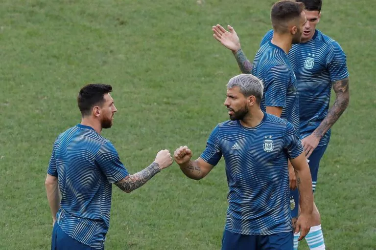 Aguero Messi