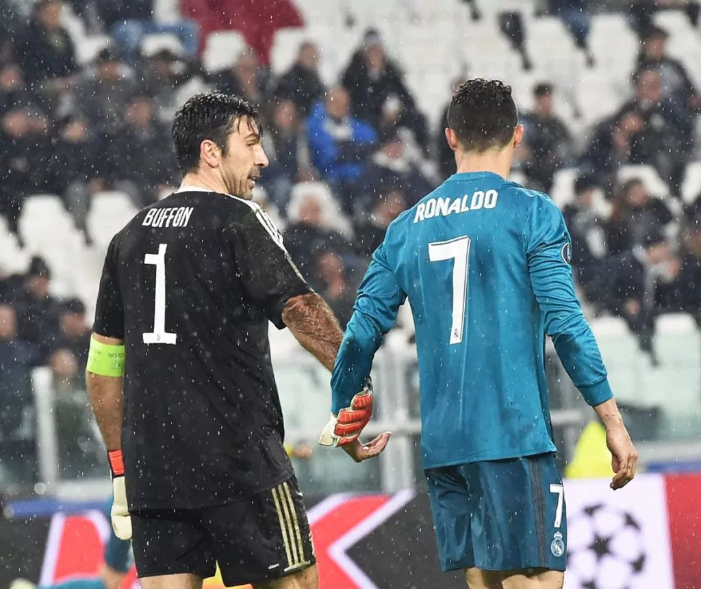 Buffon Ronaldo
