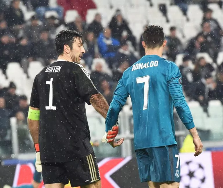 Buffon Ronaldo