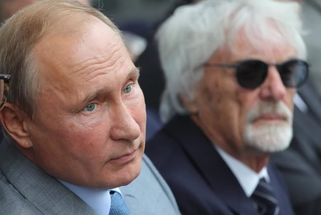 Putin Ecclestone