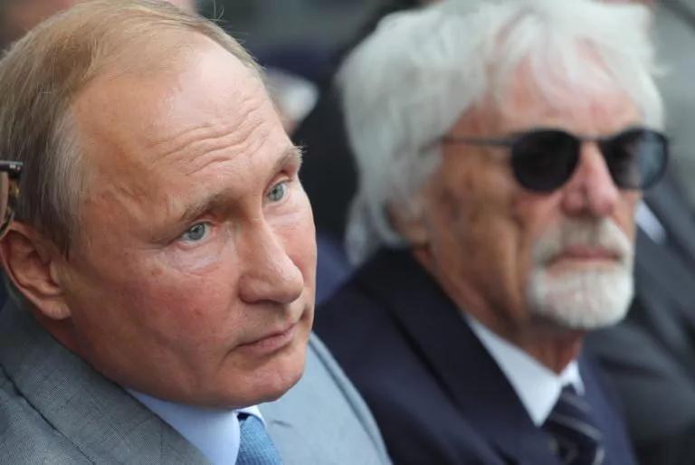 Putin Ecclestone