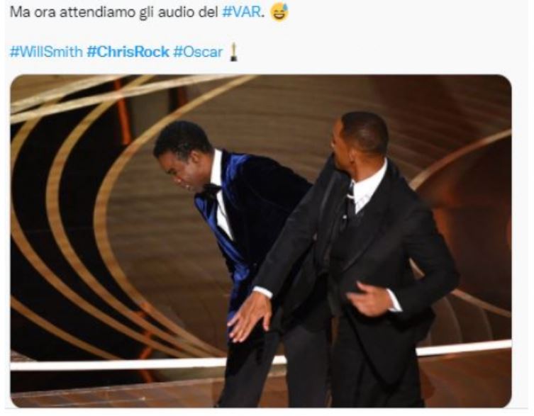 schiaffo Will Smith