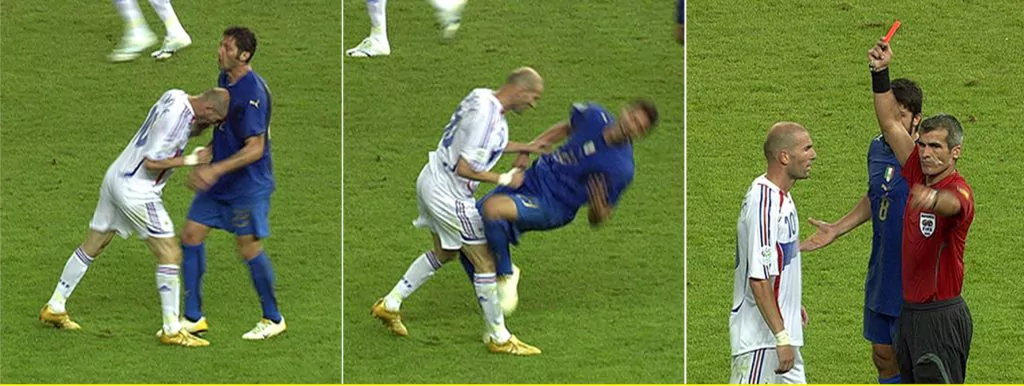 zidane materazzi