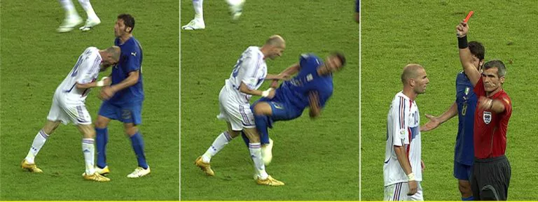 zidane materazzi