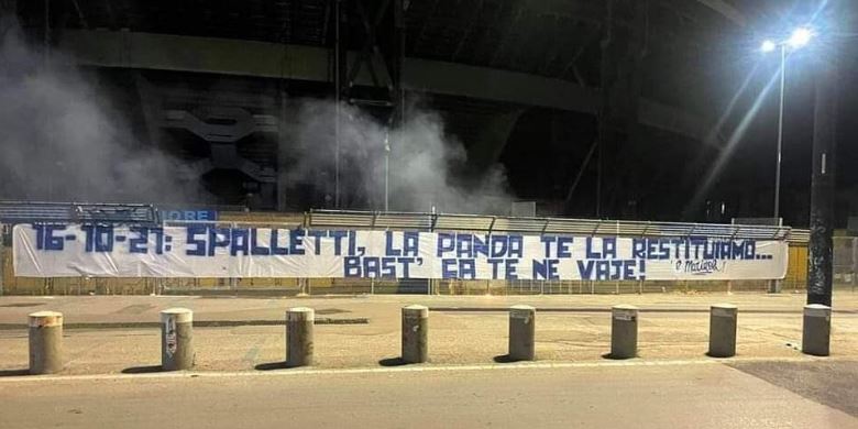 striscione Spalletti