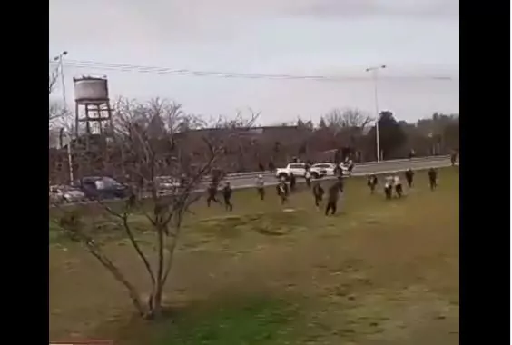 paura argentina partita calcio