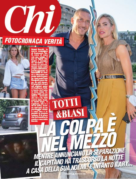 totti ilary blasi