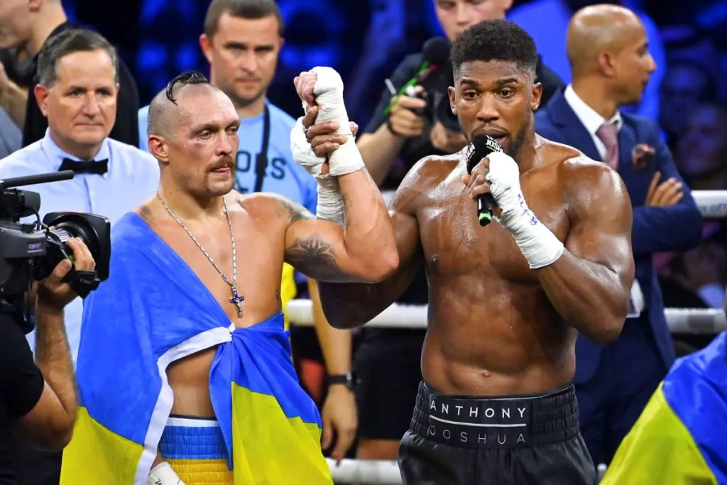 Oleksandr Usyk Anthony Joshua