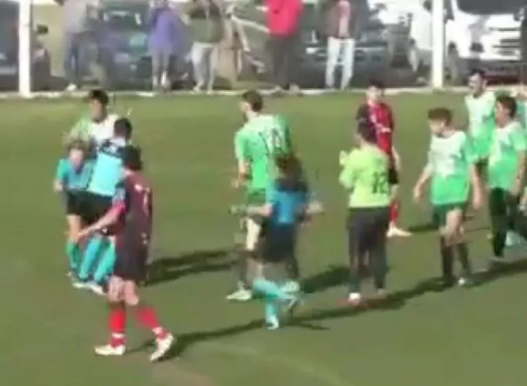 aggredito arbitro