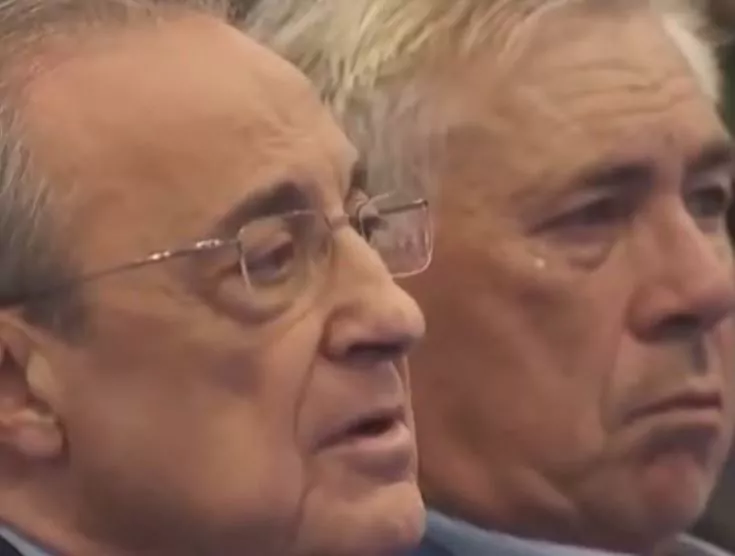lacrime Ancelotti