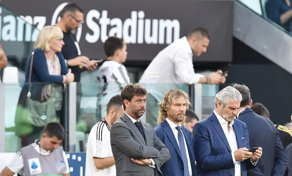 Agnelli Nedved Arrivabene