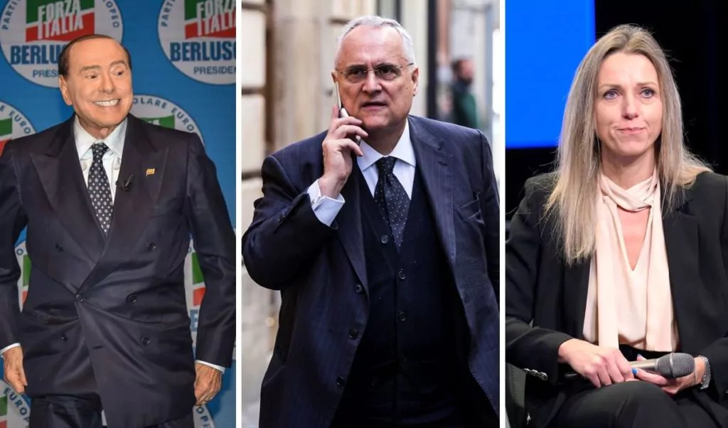 Berlusconi Lotito Vezzali