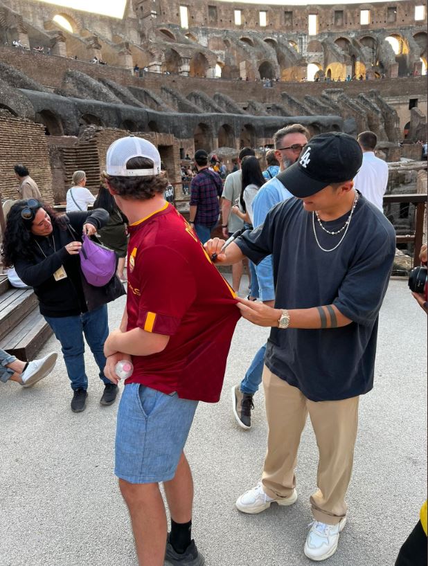 Dybala Colosseo