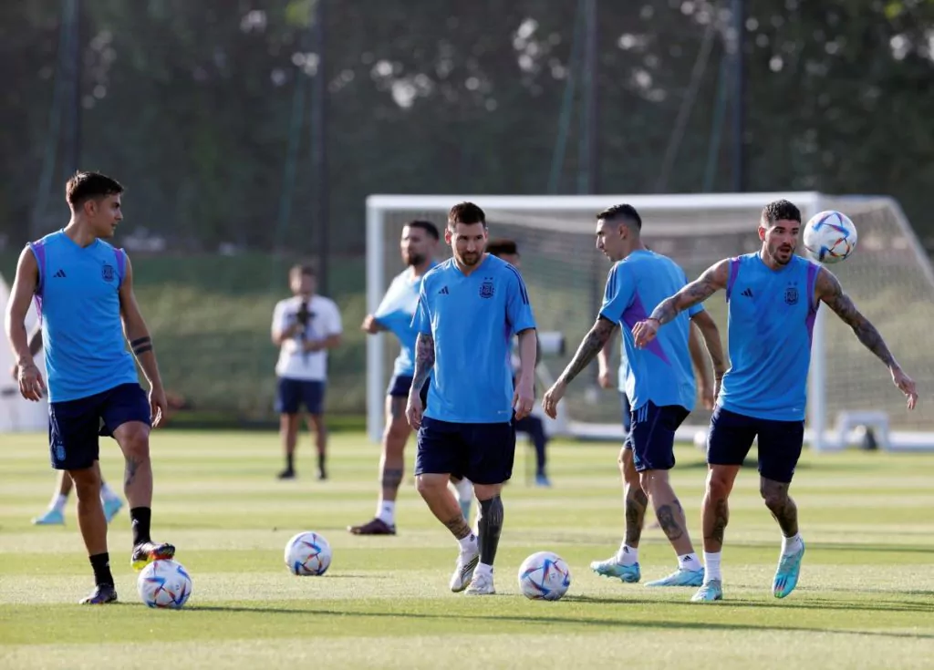 allenamento Argentina