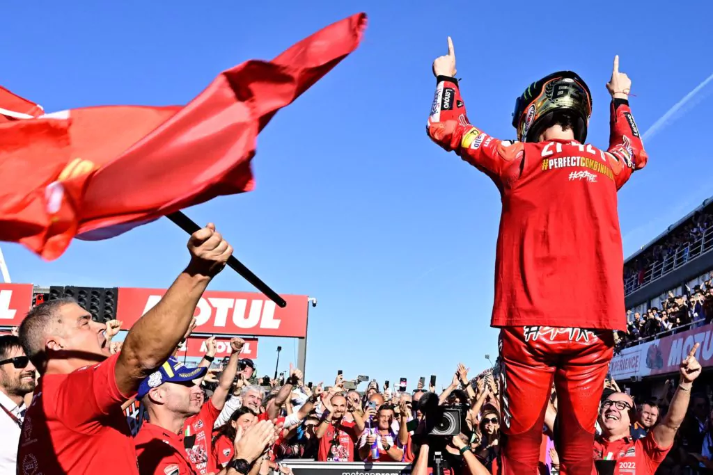pecco bagnaia campione del mondo