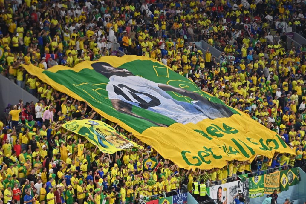 striscione brasile