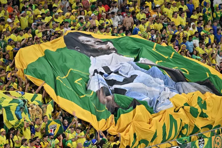 striscione brasile
