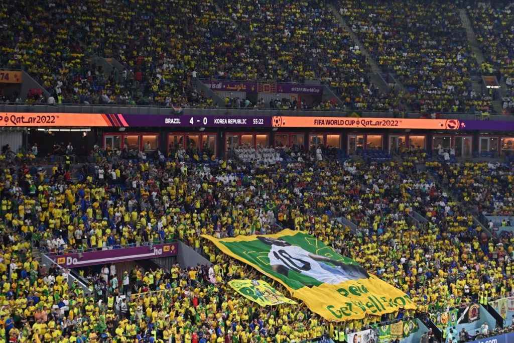 striscione brasile