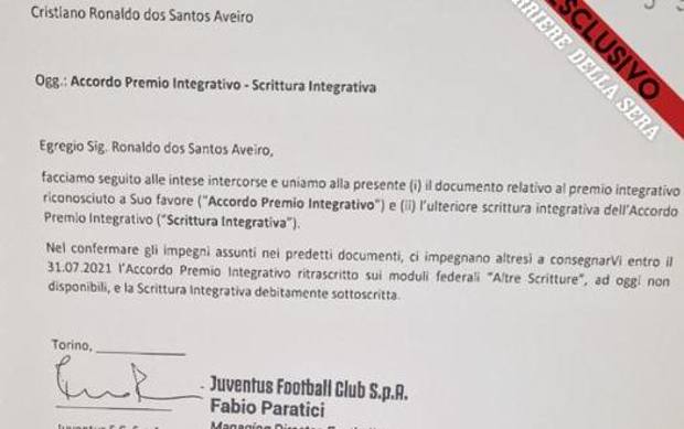 Carta Cristiano Ronaldo