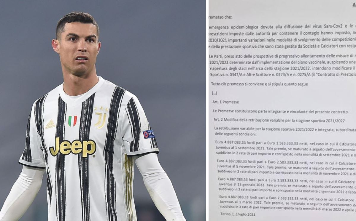 carta cristiano ronaldo