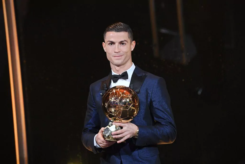 Cristiano Ronaldo pallone d'oro