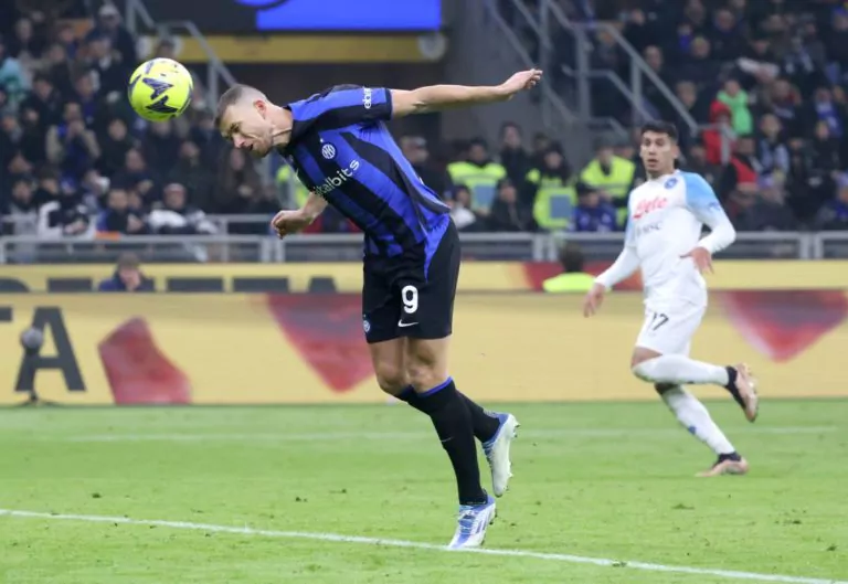 gol dzeko inter napoli