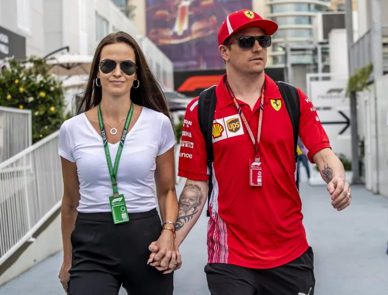 raikkonen e moglie