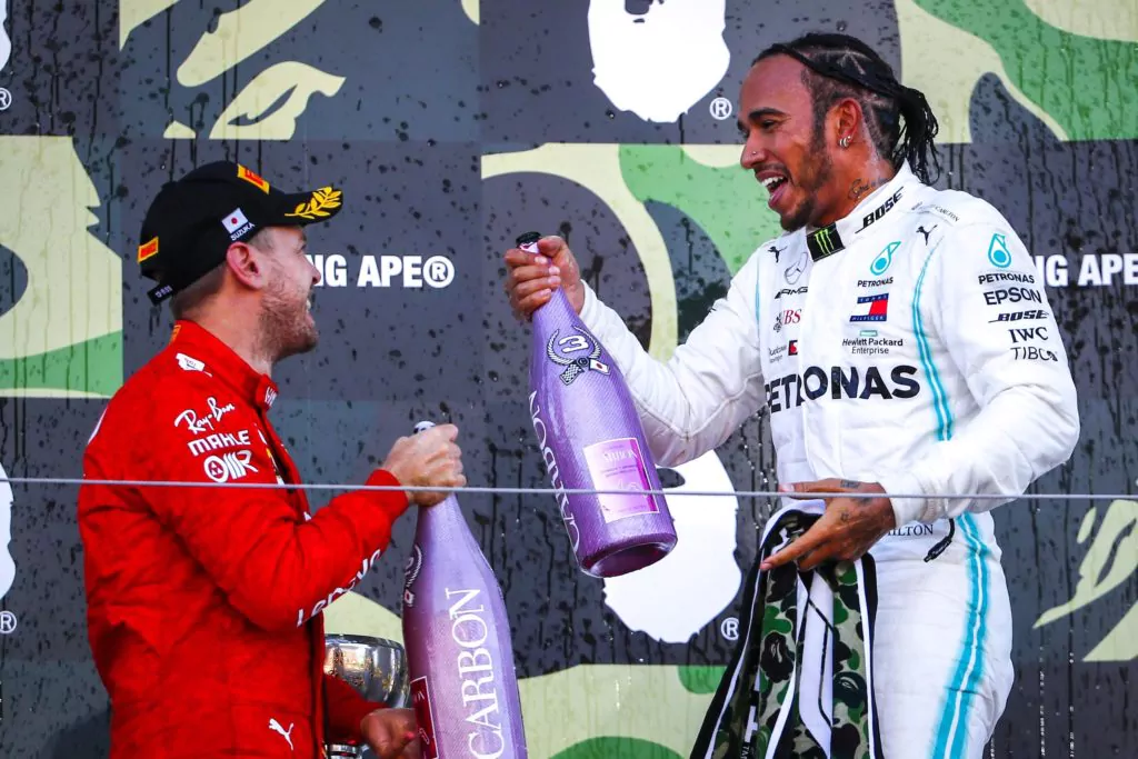 vettel hamilton