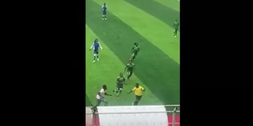 arbitro picchiato giocatrici congo