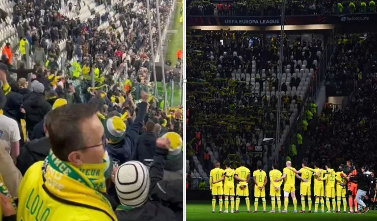 coro tifosi nantes juventus