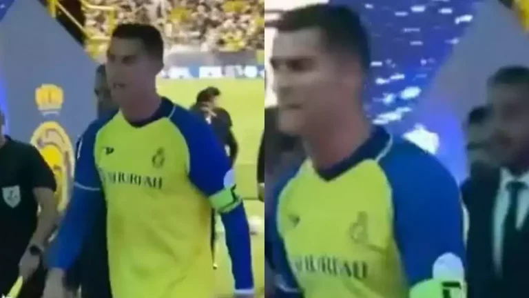 cristiano ronaldo reazione messi