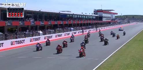 partenza gp portogallo motogp