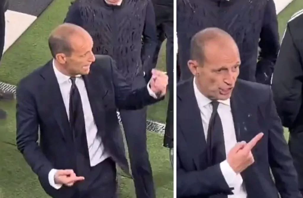 Allegri sfottò napoli