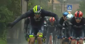 Laurenx Rex nuota al Giro d'Italia