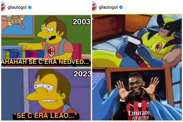 Meme Milan-Inter Champions League