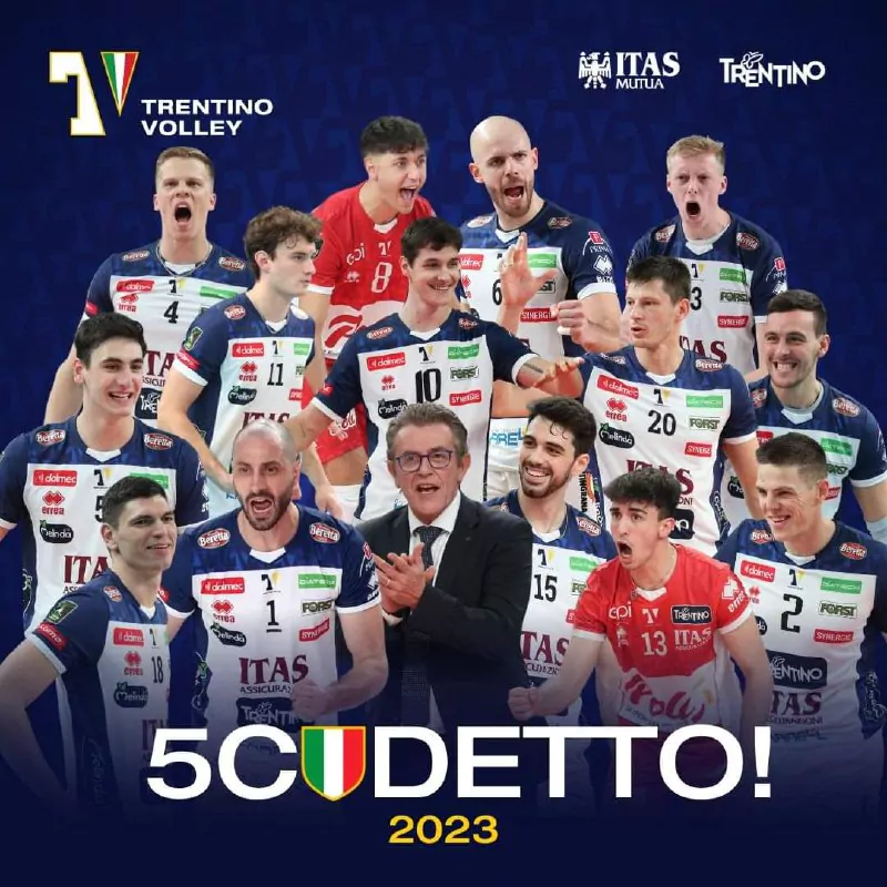 Scudetto Trento Volley