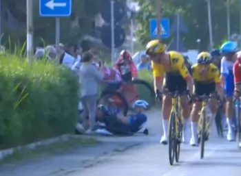 caduta giro italia