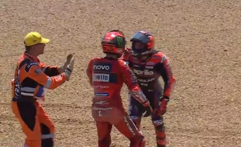 incidente Bagnaia Vinales