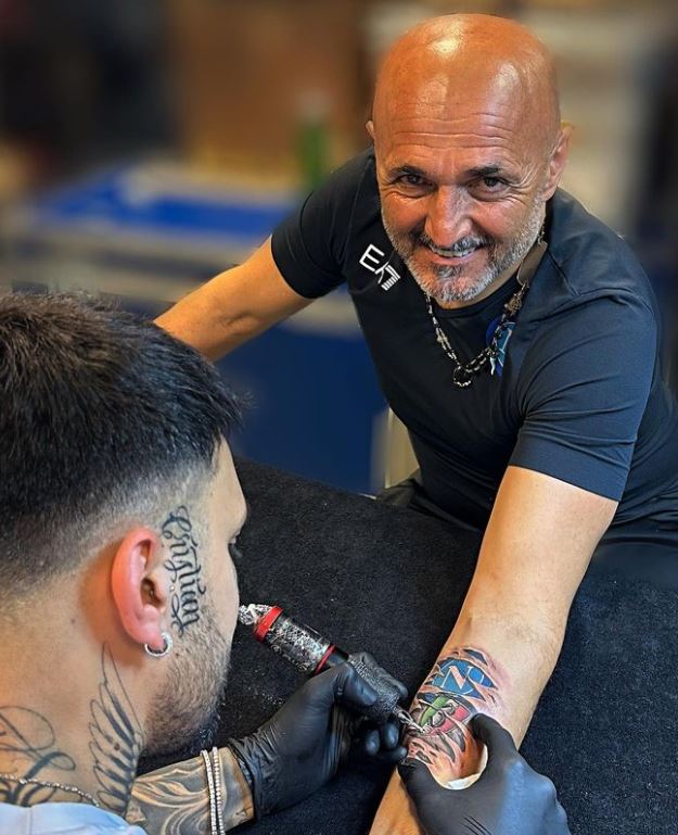 tatuaggio Spalletti