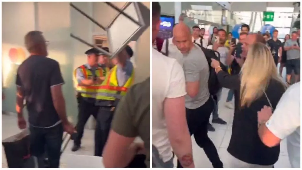 Arbitro Taylor aggredito tifosi Roma