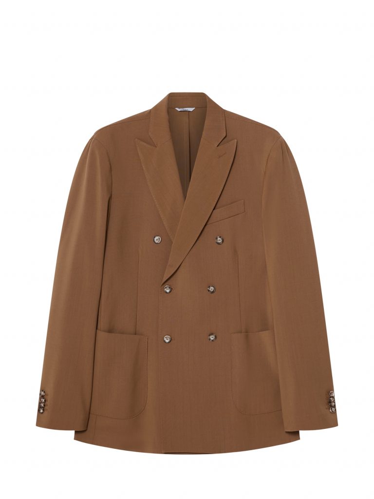 Cruna SS24_giacca doppiopetto Mayfair a sei bottoni.